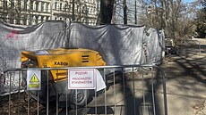 Rekonstrukce probíhající na Karlov� nám�stí (13. b�ezna 2026)