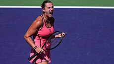 Aryna Sabalenková ve finále turnaje v Indian Wells