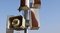 Stav m�stského stadionu v Srbské ulici v Brn� v b�eznu 2026