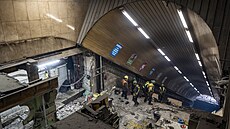 Rekonstrukce stanice metra Flora na lince A (10. b�ezna 2026) 