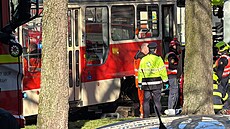 Dívku v Praze srazila tramvaj, na míst� zem�ela. (13. b�ezna 2026)