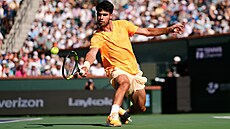 Carlos Alcaraz v semifinále turnaje v Indian Wells.