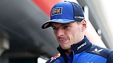 Max Verstappen p�ed startem Velké ceny �íny.