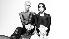 Placebo dnes p�sobí v dvojici Stefan Olsdal (vlevo) a Brian Molko