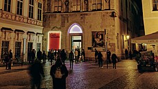 Pohled na GHMP na Starom�stském nám�stí. (12. b�ezna 2026)