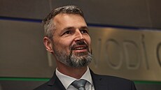 Odvolaný �editel Povodí Odry Petr Birklen.