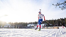 Jessica Jislová b�í sprint v Oslu.