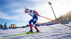 Jessica Jislová b�í sprint v Oslu.