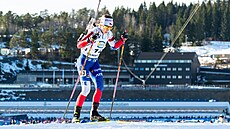 Tereza Voborníková b�í sprint v Oslu.