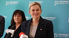 Polská ministryn� �kolství Barbara Nowacká (18. února 2026)