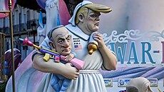 V b�eznu se ve �pan�lské Valencii koná slavnost Fallas, kde hlavní atrakcí jsou...