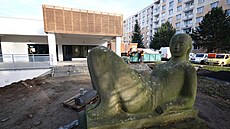 Ve ve�ejném prostoru se nachází stále dost um�leckých d�l z dob socialismu.