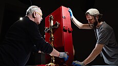 V jízdárn� Pra�ského hradu se p�ipravuje výstava Fragmenty pam�ti: Svatovítský...