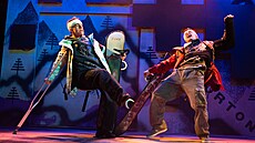 Muzikál Snowboar�áci na prknech Divadlo Radka Brzobohatého.