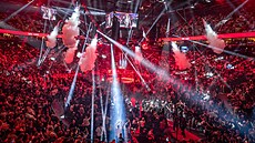 Atmosféra na sobotním Oktagonu 85 v Hamburku.