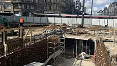 Práce na výstavb� tramvajových tratí Muzeum a Václavské nám�stí pokra�ují dle...