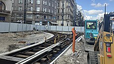 Práce na výstavb� tramvajových tratí Muzeum a Václavské nám�stí pokra�ují dle...