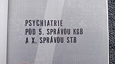 �eskoslovenská psychiatrie v soft-sov�tském stylu, publikace Miroslava Vodrá�ky.