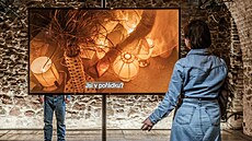 Divadlo Husa na provázku p�ipravilo inscenaci Moje kopyta rozryla u� zem. (únor...