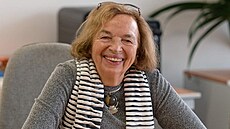 Livia Klausov� na slovensk� ambas�d�.