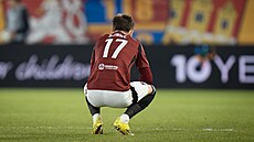 Zklamání Spar�an� po porá�ce s Alkmaarem v osmifinále Konferen�ní ligy.