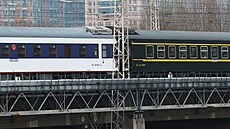 Do Severní Koreje mí�í pouze modrobílé vagony. (12. b�ezna 2026)