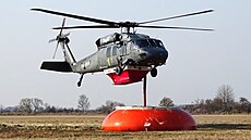 Na bocho�ském leti�ti u P�erova probíhá výcvik pilot� pro ha�ení po�ár� za...