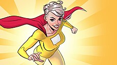 Maskot Comic-Conu Prague 2026.