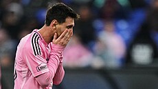 Úto�ník Interu Miami b�hem zápasu s D.C. United.