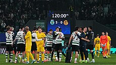 Bodö/Glimt po porá�ce 0:5 v odvet� osmifinále Ligy mistr� vypadlo se Sportingem.