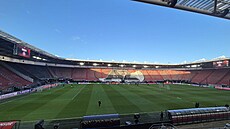 Stadion Alkmaaru, kde Sparta rozehraje osmifinále Konferen�ní ligy.