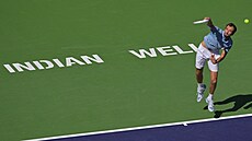 Daniil Medved�v ve finále v Indian Wells