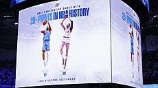 Oklahoma City slaví svého hrdinu, Shai Gilgeous-Alexander z Oklahoma City...
