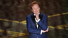 Conan O�Brien v úvodu moderování 98. ro�ník� amerických filmových cen Oscar...