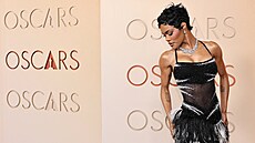 Teyana Taylorová p�ichází na 98. vyhla�ování cen Oscar (15. b�ezna 2026).