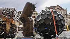 Plze� se p�ipravuje na festival BLIK BLIK. Na nám�stí Republiky u� vzniká...