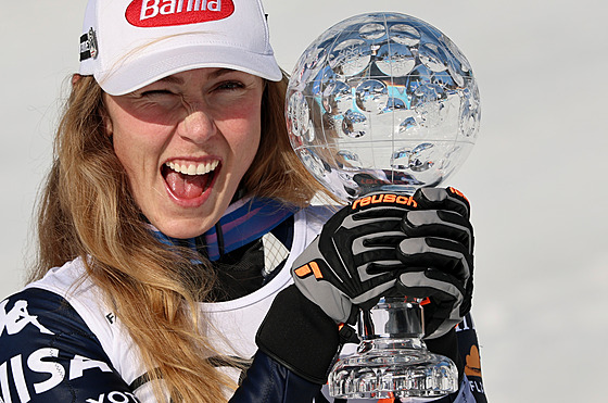 Mikaela Shiffrinová získala malý k�i��álový globus za slalom.