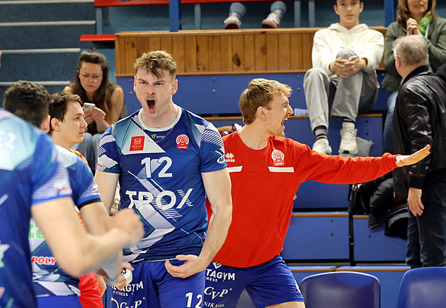 Brno a po zlatém setu i Příbram prošly z předkola do extraligového play off