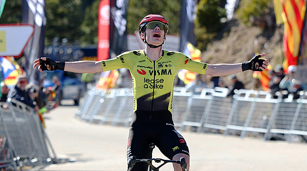 Vingegaard se v Katalánsku dočkal kopce a dominoval. Vede i v celkovém pořadí