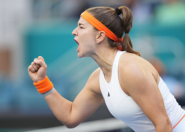 Muchová je v Miami v semifinále, Lehečka zvládl drama proti světové sedmičce Muchová je v Miami v semifinále, Lehečka zvládl drama proti světové sedmičce