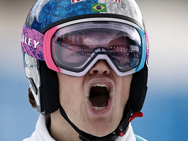 Kayak: Braathen'in dev slalom için küçük bir kristal küresi var