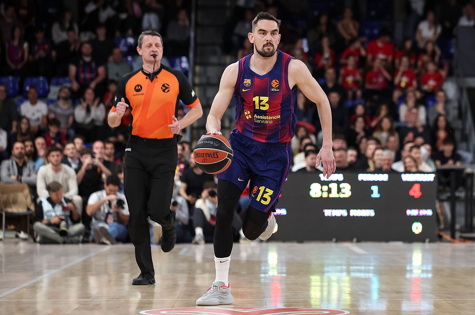 Veselý se Satoranským zářili v Eurolize. Barcelona přetlačila Crvenou Zvezdu