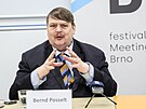 Tiskové setkání s p�edsedou Sudeton�meckého krajanského sdru�ení Berndem...