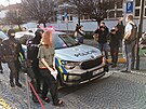 Soud rozhoduje o vazb� podez�elých ze �há�ského útoku v Pardubicích. (24....