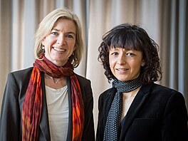 EMMANUELLE CHARPENTIER a JENNIFER DOUDNA demonstrovaly praktické vyu�ití...