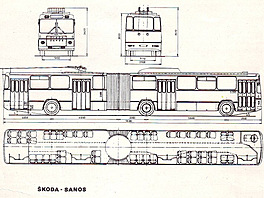 Kloubový trolejbus �koda-Sanos S 200
