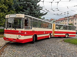 Kloubový trolejbus �koda-Sanos S 200