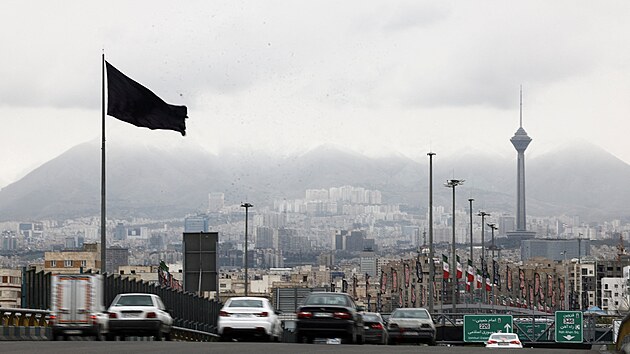 Pohled na �r�nskou metropoli Teher�n (28. b�ezna 2026)