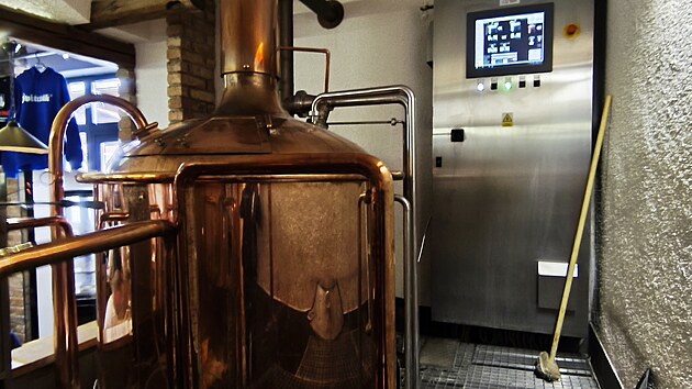 Varna svitavsk�ho minipivovaru Na Kope�ku