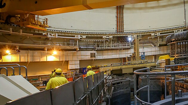 Na druh�m bloku JE Temel�n jsme nav�t�vili pl�novanou odst�vku, kter� se vyu��v� na v�m�nu paliva. Do pln�ho re�imu by se m�la elektr�rna dostat zase v polovin� dubna. (26. b�ezna 2026)